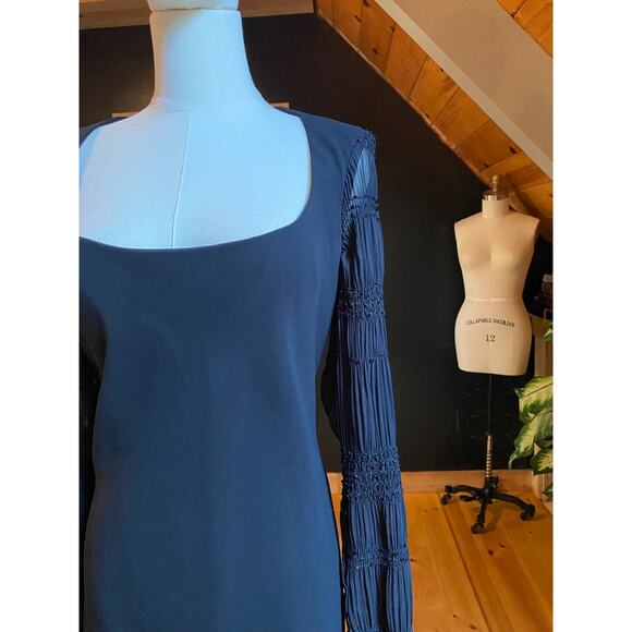 Vintage little black dress Sequin Sleeves - Picture 4 of 9